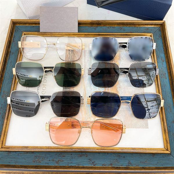 

50% discount for factory direct salesd family sunglasses men's net red same women's thin cd sunglasses fashion signature s4u, White;black