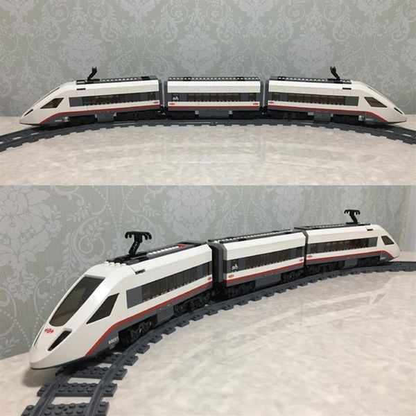 

02010 creative block high tech series 28031 high speed train remote control298m