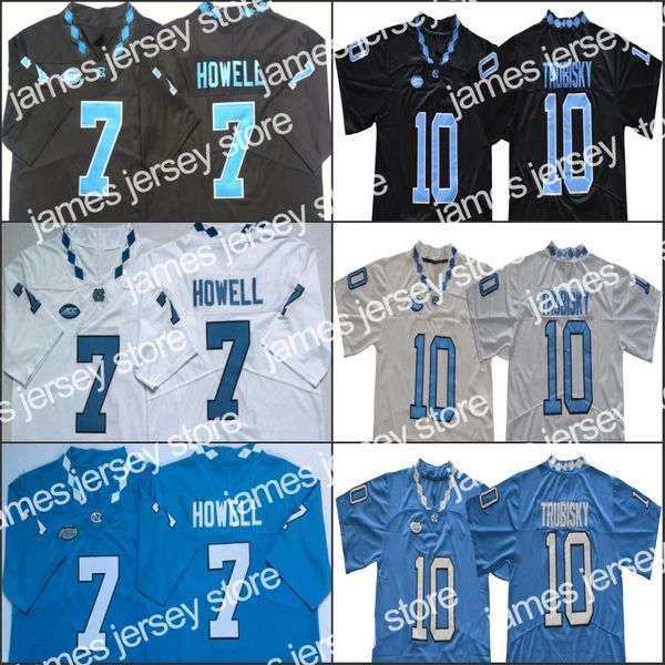 

james north carolina sam howell football stitched jersey mitchell trubisky ncaa 150th mens blue white black jerseys