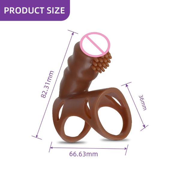 

pens ring delay ejacualtion stimulate elastic cok silicone toys for men u1jd