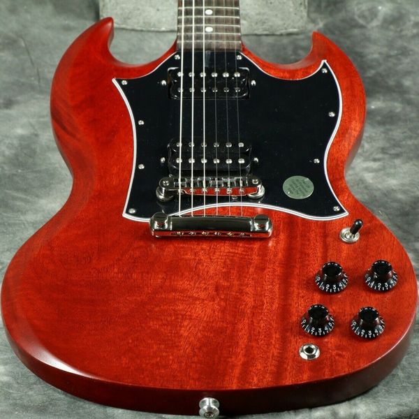 

sg tribute satin vintage cherry satin electric guitar