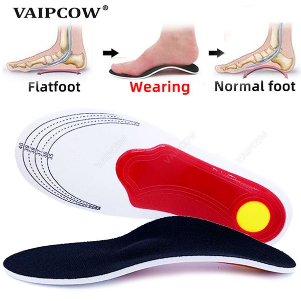 Premium Orthot Gel Suporte de Suporte Alta Arco Insoles Gel Pad 3D Aço Aço Pés Flat Pés Mulheres Homens Ortopédicos Pé Dor Unisex