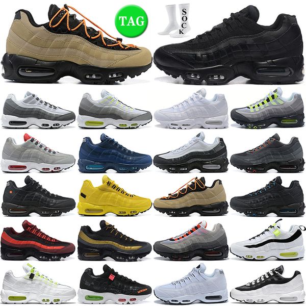 

mens running shoes des chaussure og neon triple black white grey red greedy volt khaki walking jogging men women outdoor sports trainers sne