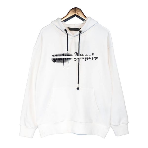 

new 2022 mens hoodie designer hoodies drop shoulder back logo letters tech fleeces spray letters women sweatshirts angel sweaters hoody over, Black