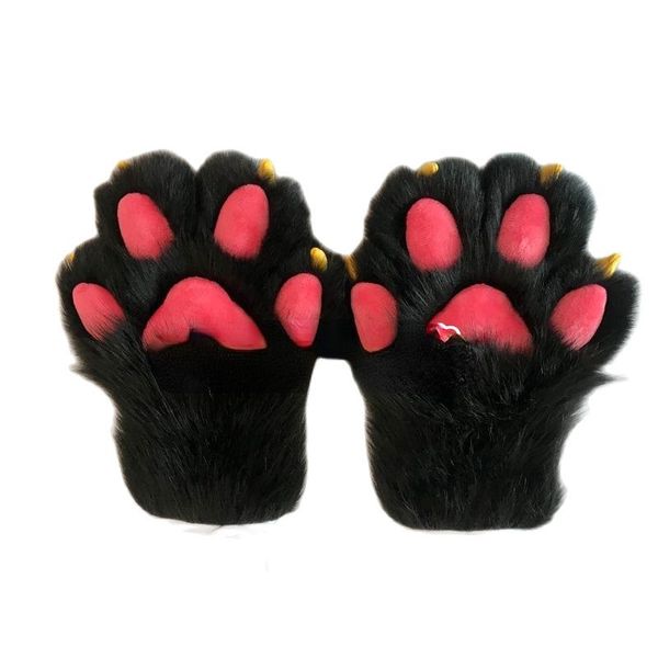 

mascot doll costume animal claws furry animal costume fursuit claws furry claws tail event play and performance clothing, Red;yellow