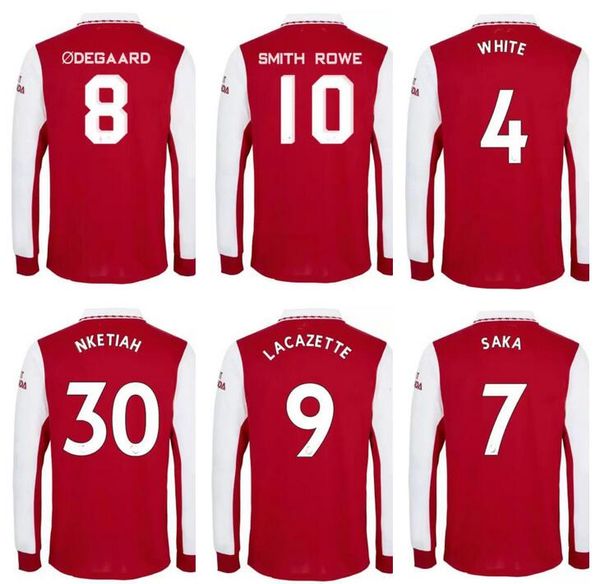 

22 23 long sleeve arsen martinelli soccer jersey odegaard white holding leno tavares ramsdale tomiyasu thomas pepe saka tierney smith rowe 2, Black;yellow