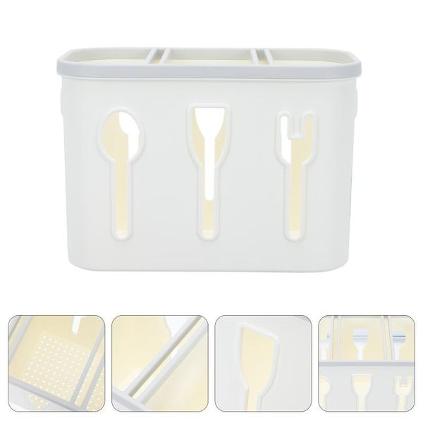 Lagerung Flaschen Gläser Küche Utensil Caddy Stäbchen Halter Trocknen Rack Korb Gabel Löffel Abfluss Tasse Topf Für Zubehör Lagerung