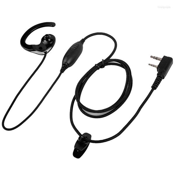 Walkie Talkie B15 Kopfhörer-Headset, dicke Linie, geflochtener Draht, PPS-Material, Ohrbügel-Kopfhörer, WalkieWalkie