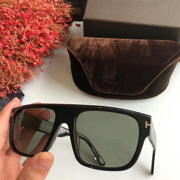 

2019 oversized unisextf699 pure-plank driving sunglasses 57-20-145uv400 retro-vintage big-square sunglasses full-set case173y, White;black