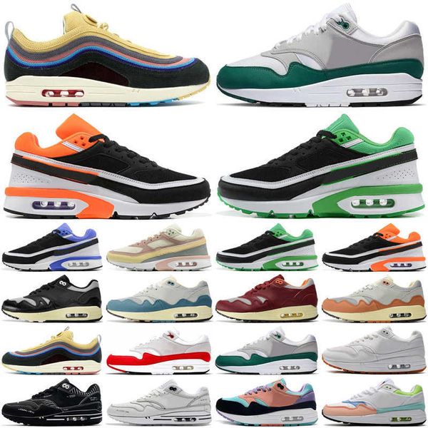 

sean wotherspoon 1 87 bw running sneakers patta waves men women light stone lyon noise aqua mens womens trainers sports shoes runners shoe