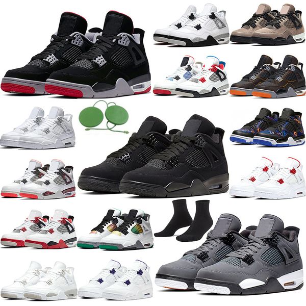 

university blue jumpman 4s 4 basketball shoes low white oreo lightning bred black cat men sneakers shimmer paris pure money red thunder fire