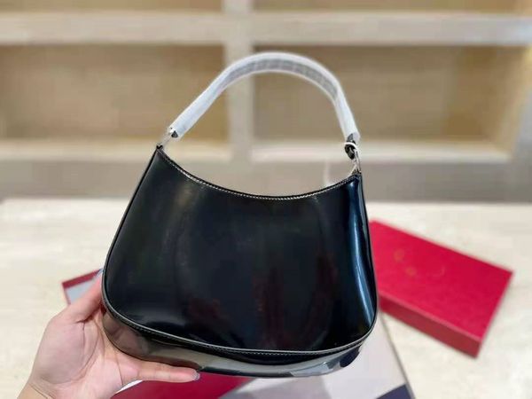 

leather bags handbags totebags nylon shoulder hobo man designer women's real luxury cleo crossbody bag brushed qhcqa