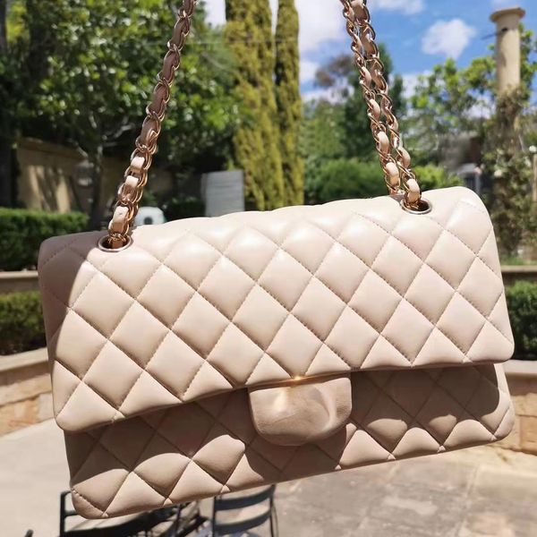

classic single chain shoulder bags designer handbags cross body new fashional purse women fashion flap gold popular bag