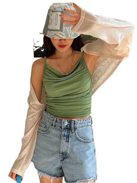 

dazy raglan sleeve open front crop without camisole x4ae#, White