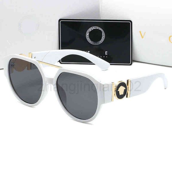 

designer versage sunglasses cycle luxurious fashion woman mens outdoor anti ultraviolet driving swimming sport summer glasses, White;black