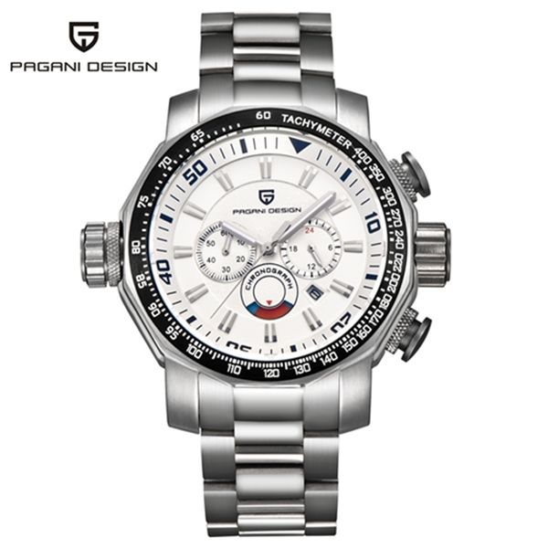 Uhren Luxus Pagani Design Sportuhr Tauchen Military Big Dial Multifunktions-Quarz-Armbanduhr Reloj Hombre