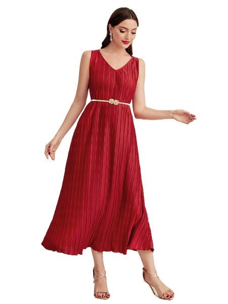 

solid textured dress without belt e9iq#, Black;gray
