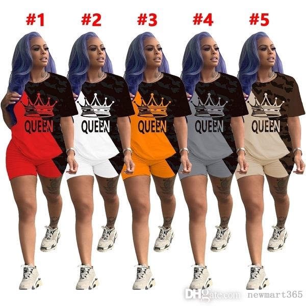 

womens designer tracksuits summer short sleeve and shorts two piece set letter printed yoga pants outfits with pockets, Gray