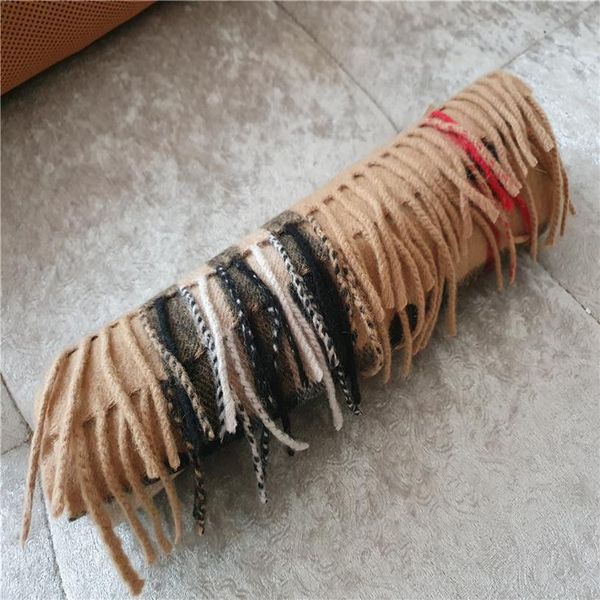 

cashmere women scarf brand neckerchief 180x35cm winter letter wool design brand warm soft shawl wrap scarves em02a2788, Blue;gray