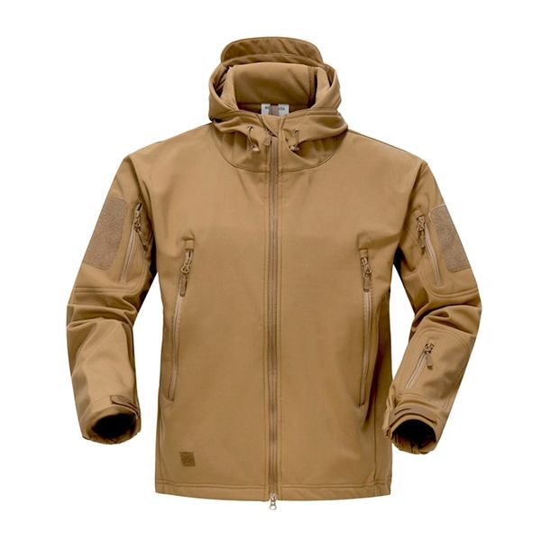 V4.0 Wasserdichte Soft Shell Taktische Jacke Outdoor Jagd Sport Armee SWAT Militärische Ausbildung Winddicht Oberbekleidung Mantel Kleidung 220516