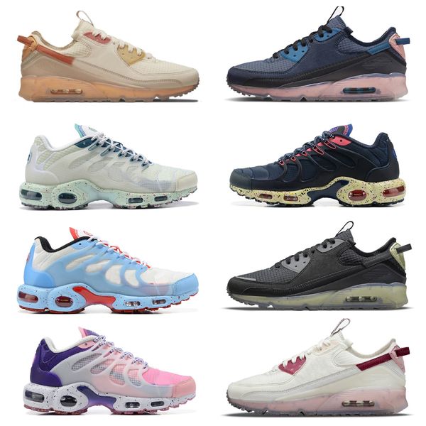 

2022 tn terrascape light bone running shoes triple black lime ice volt cream white tan burgundy navy blue sail sea glass obsidian pearl dark