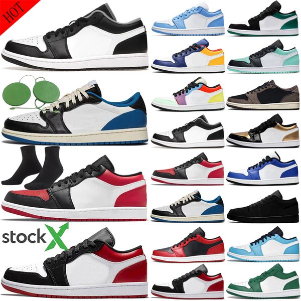 

shoes basketball sneakers sports shoe black grey bred toe panda fragment team red 2022 low 1 dunks jordens 1s cactus mocha jumpman men women