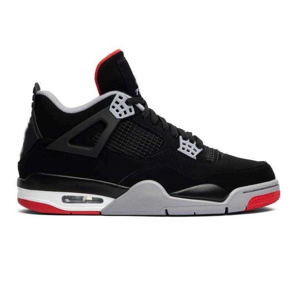 

4s 4 og bred basketball shoes sports, Black