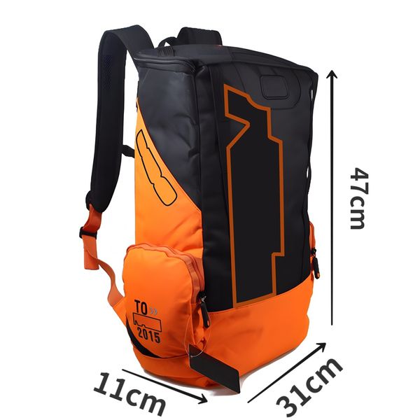 Pacchetto cross-country Zaino per moto di grande capacità Borsa da corsa per locomotiva Moto Racing Uomo Oxford multifunzione impermeabile Trave307S