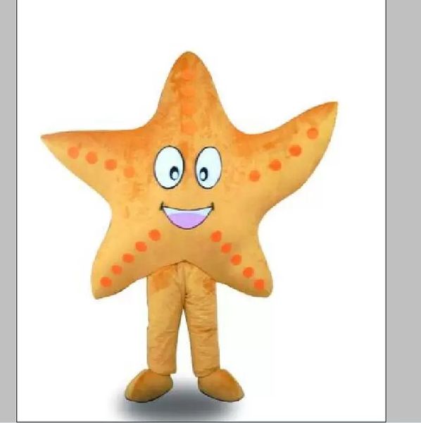 2022 Высококачественная смешная морская звезда кукол Костюм для талисмана для взрослого вечеринки по случаю дня рождения Хэллоуин