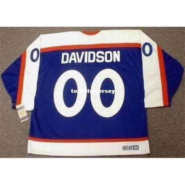 

wholesale mens john davidson 1978 ccm vintage retro hockey jersey, Gray