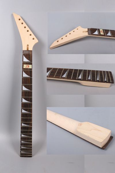 

guitar neck 22fret 25.5inch maple rosewood fretboard reversed head gitarre