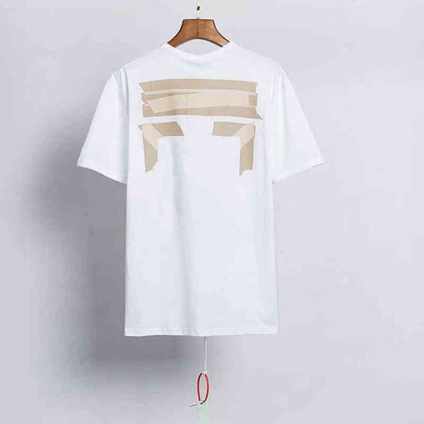

mens loose summer t shirts fashion tees designers offs brands man women casual t-shirt luxury clothing letter arrow black white tshirts str, White;black