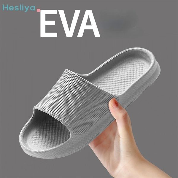 

summer slippers cloud slipper indoor home softsoled mute couple nonslip sandals casual shoes for women 220707, Black