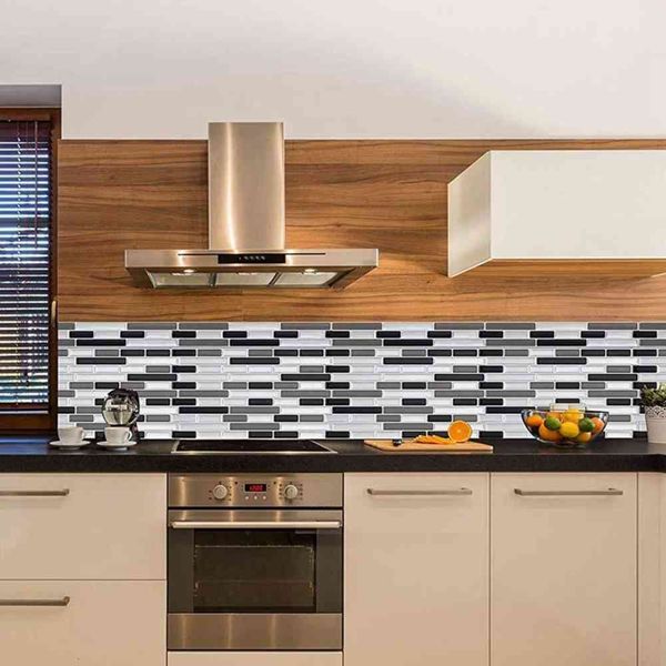 

3d wall stickers brick wallpaper tile for kitchen bathroom 23.5cm*28cm