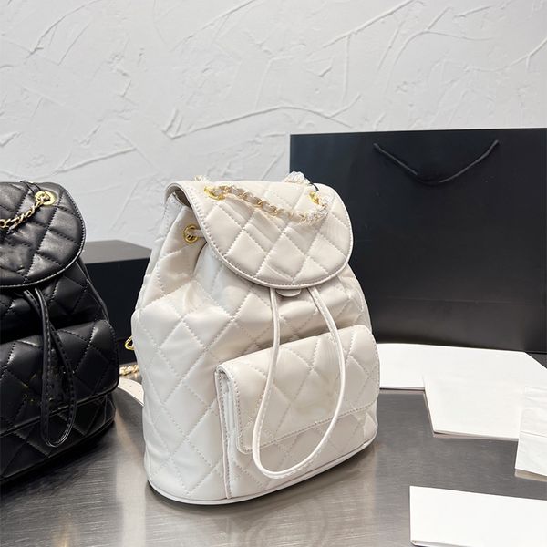 

vintage sheepskin backpacks ladies shoulder bags 2022 designer handbag chain bag fashion totes bags walle women crossbody purse