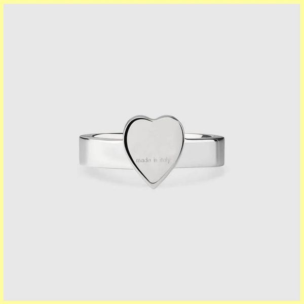 

mens love ring designer heart rings for women with original box luxurys jewelry men rings engagements for womens brands g ring 925250g, Slivery;golden