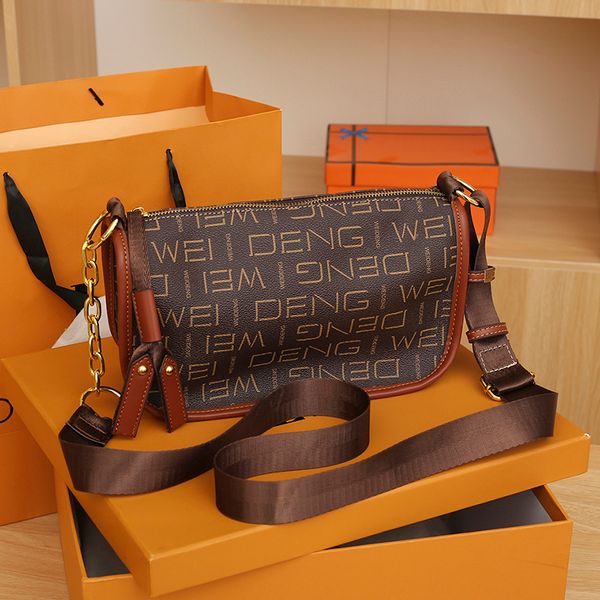 

2022 2021 ladies wallet all-match one-shoulder messenger bag chain bag