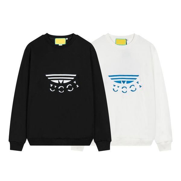 

men's hoodies sweatshirts jumpers fashion mens clothing letter printing long sleeve pullover man women casual cotton sportswear crewnec, Black