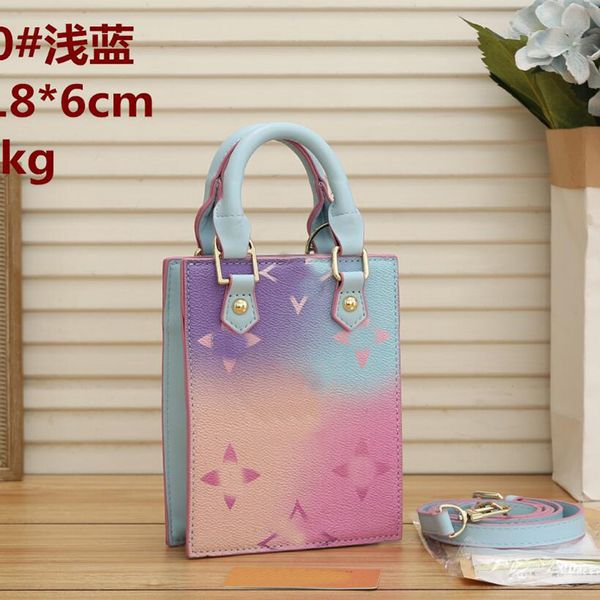 

onthego mm handbag shopper bag mini spring in the city totes purse womens go designer handbags large capacity printing gradient color lady t