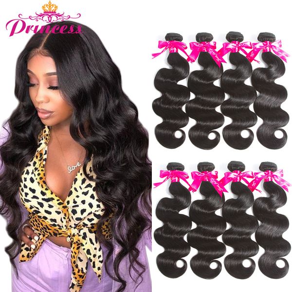 

accessories brazilian hair weave bundles double weft body wave human hair bundles natural color remy hair 1/3/4 pieces costume, Silver
