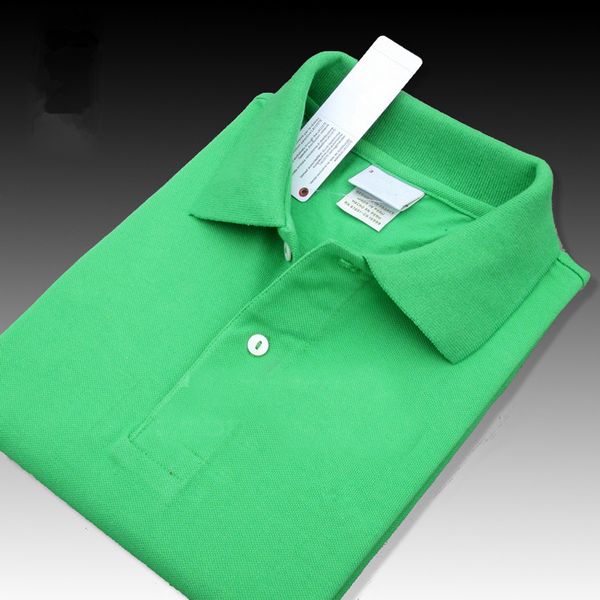 Yeni Bahar Lüks İtalya Erkek Kadın T-Shirt Tasarımcısı Polo Gömlek Yüksek Sokak Nakış Küçük At Timsah Baskı Giyim Erkek Marka Polo Gömlek L10181