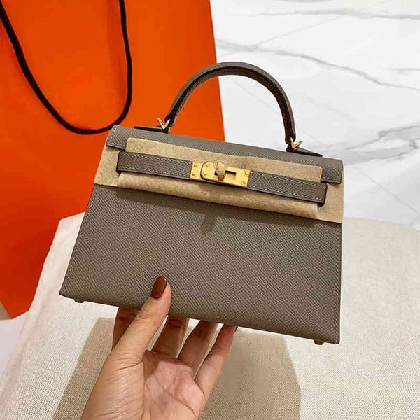 

herme designer handbag bag female crossbody palm pattern kelys second generation mini2021 new single shoulder portable