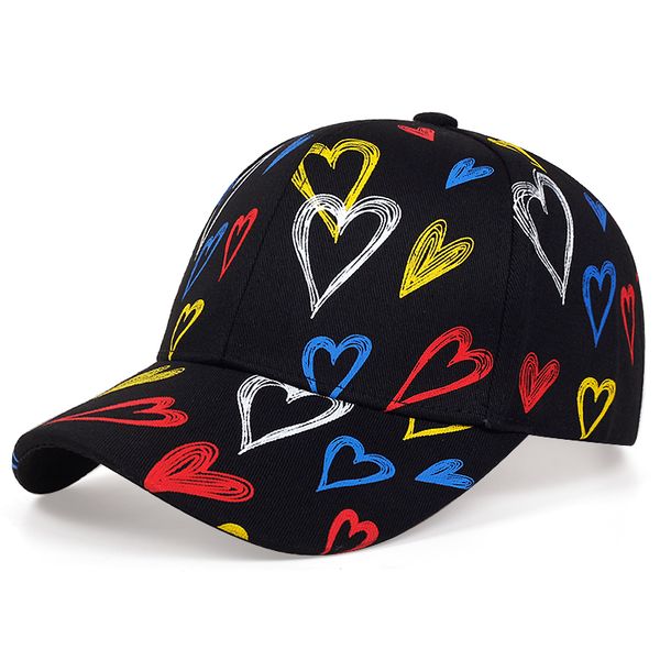 

summer letter print hat gorras para hombre casquette femme hip hop women's hats black graffiti baseball cap women men cx220322, Black;white