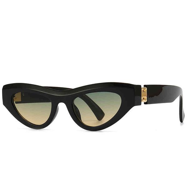 

fashion sunglasses 2022 new fashion women's small frame sunglass trend high women ladies glasses classic designer retro sun glass eyewe, White;black