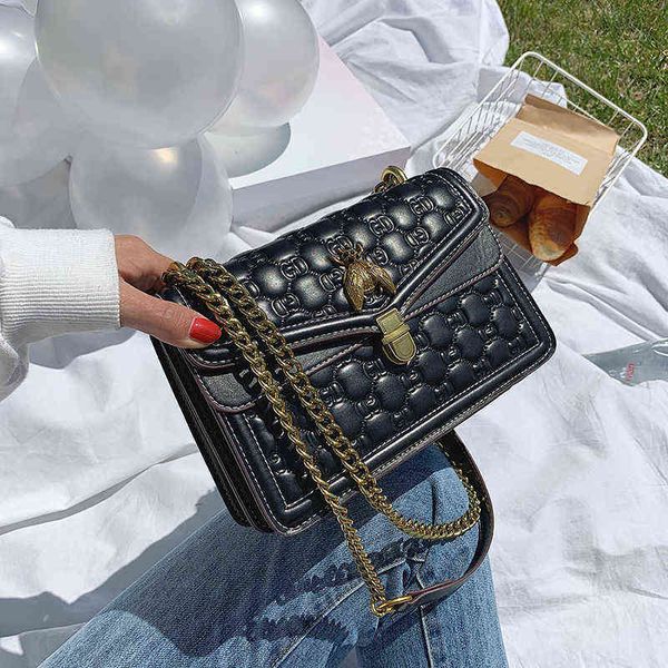 

handbags outlet women's spring and summer new chain small square versatile one shoulder messenger bag bag