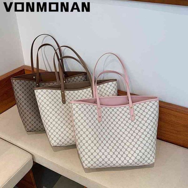 

evening bag 2 pcs set women luxury designer high capacity tote handbag trend brand striped shopper shoulder shopping purses 0623