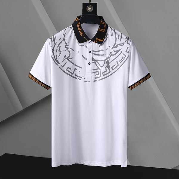

mens polo shirt designer man fashion horse t shirts casual men golf summer polos shirt embroidery high street trend tee asian size m-xxxxl11, White;black