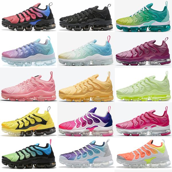 

plus tn mens running shoes worldwide sunset atlanta neon triple red white midnight navy zebra cherry black royal hyper blue men women traine