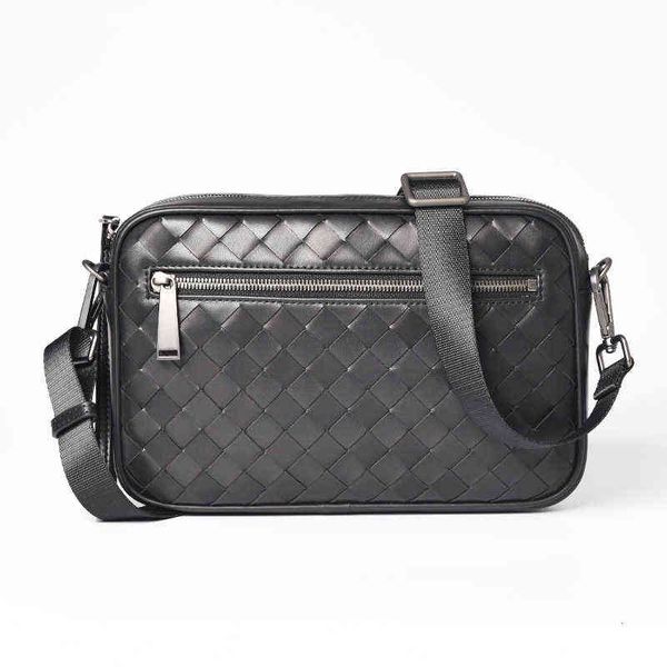 

men's bag clutch s shoulder male cross body menger woven small size luxury designer leather fashion brand