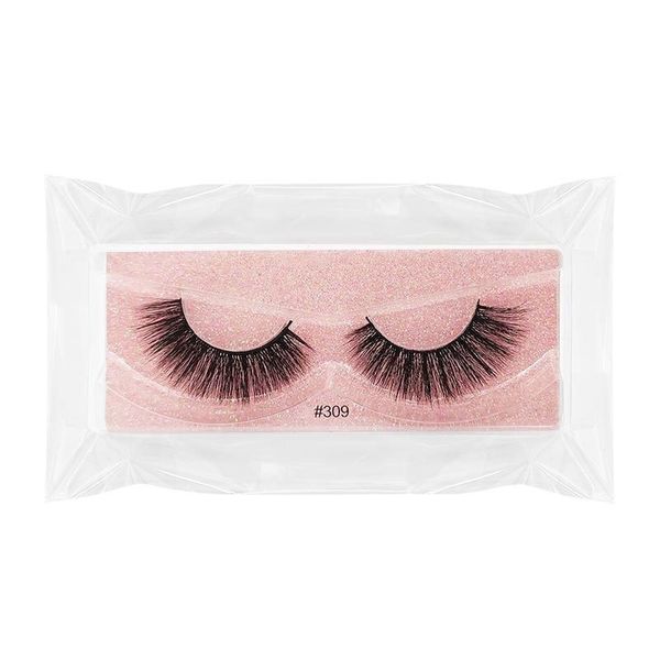 

thick natural false eyelashes extensions soft & vivid reusable hand made multilayer full strip fake lashes eyes makeup 10 models